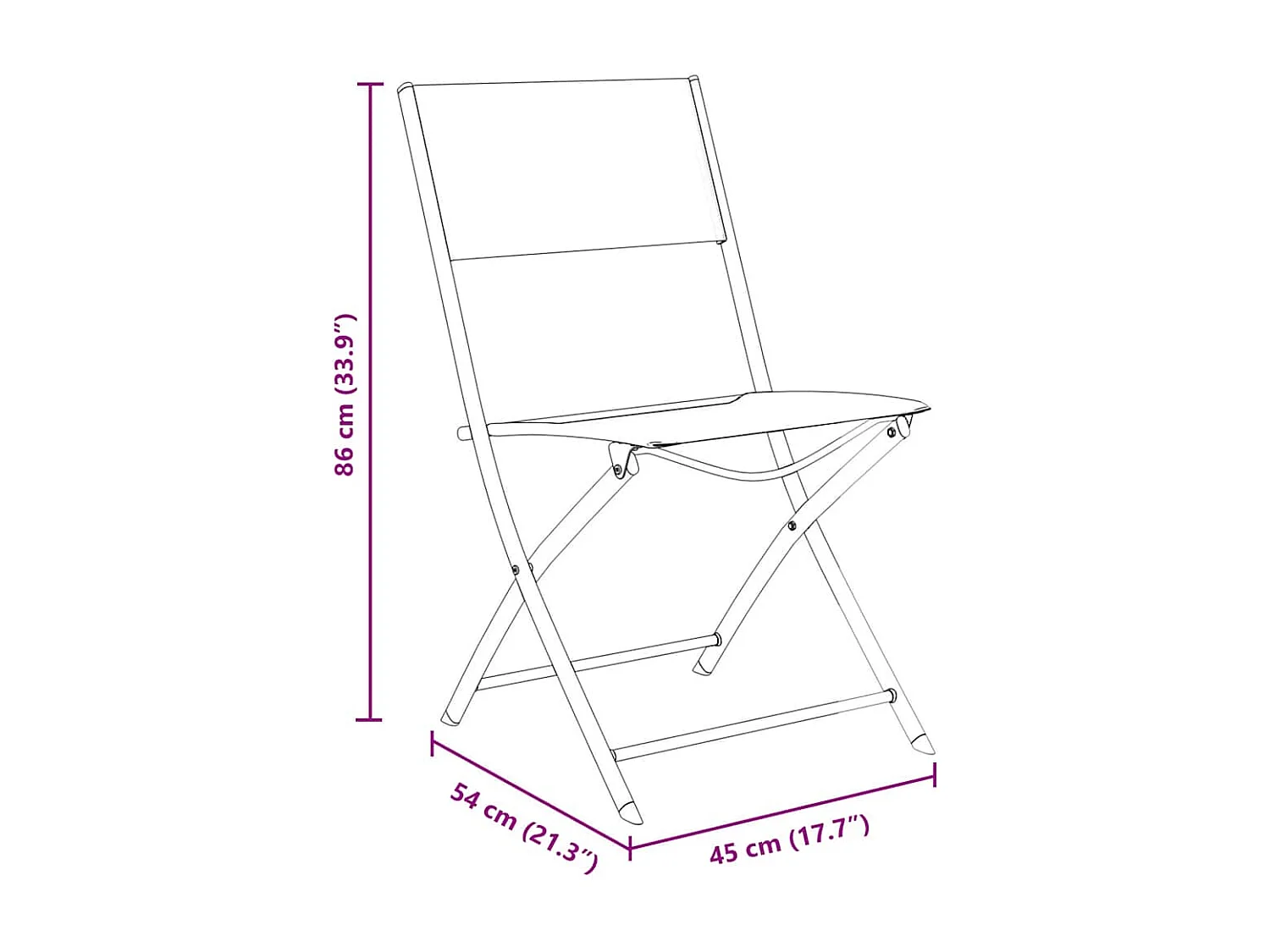 Juego de comedor de jardín de 7 piezas de textileno negro y acero