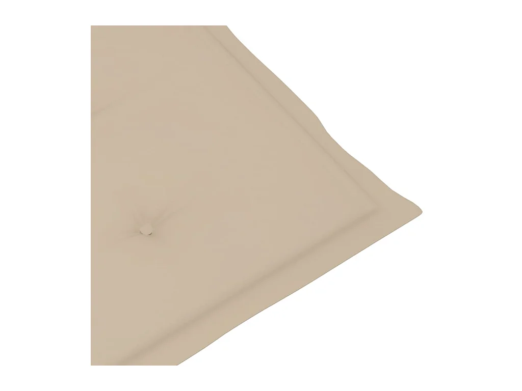 Chaise à bascule avec coussin bambou