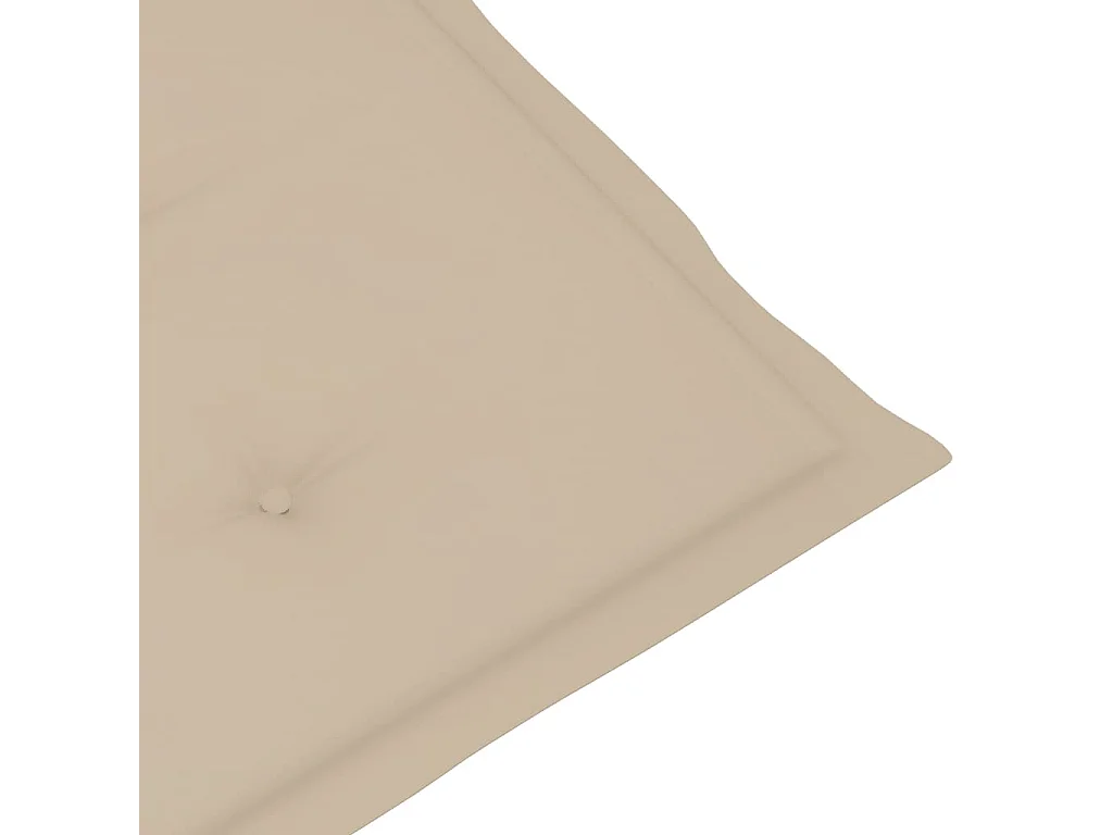 Chaise à bascule avec coussin bambou