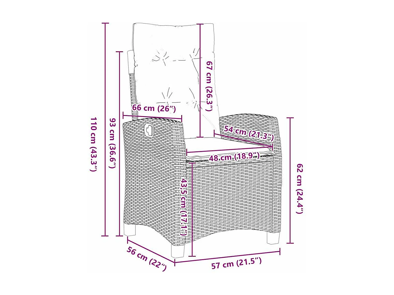 Ensemble de repas de jardin 5 pièces avec coussins en poly rotin gris