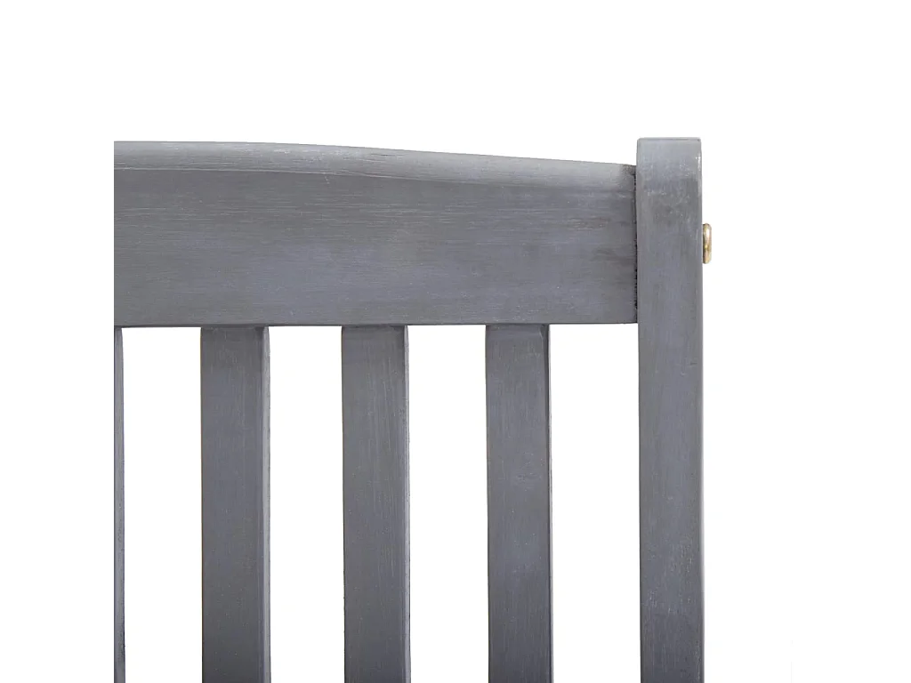 Chaises pliables d'extérieur lot de 4 et coussins Bois d'acacia