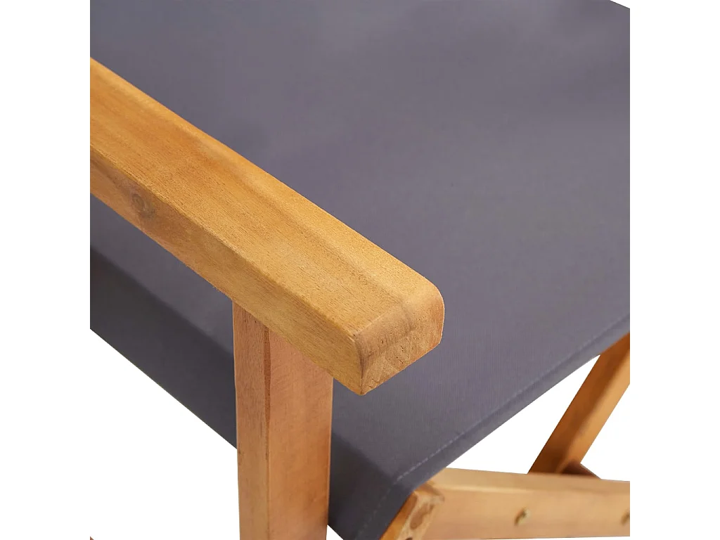 Regisseursstoelen set van 2 Massief acaciahout