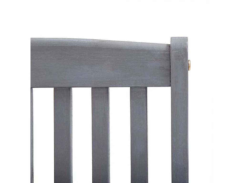 Outdoor-Klappstühle 4er-Set Massivholz Akazie