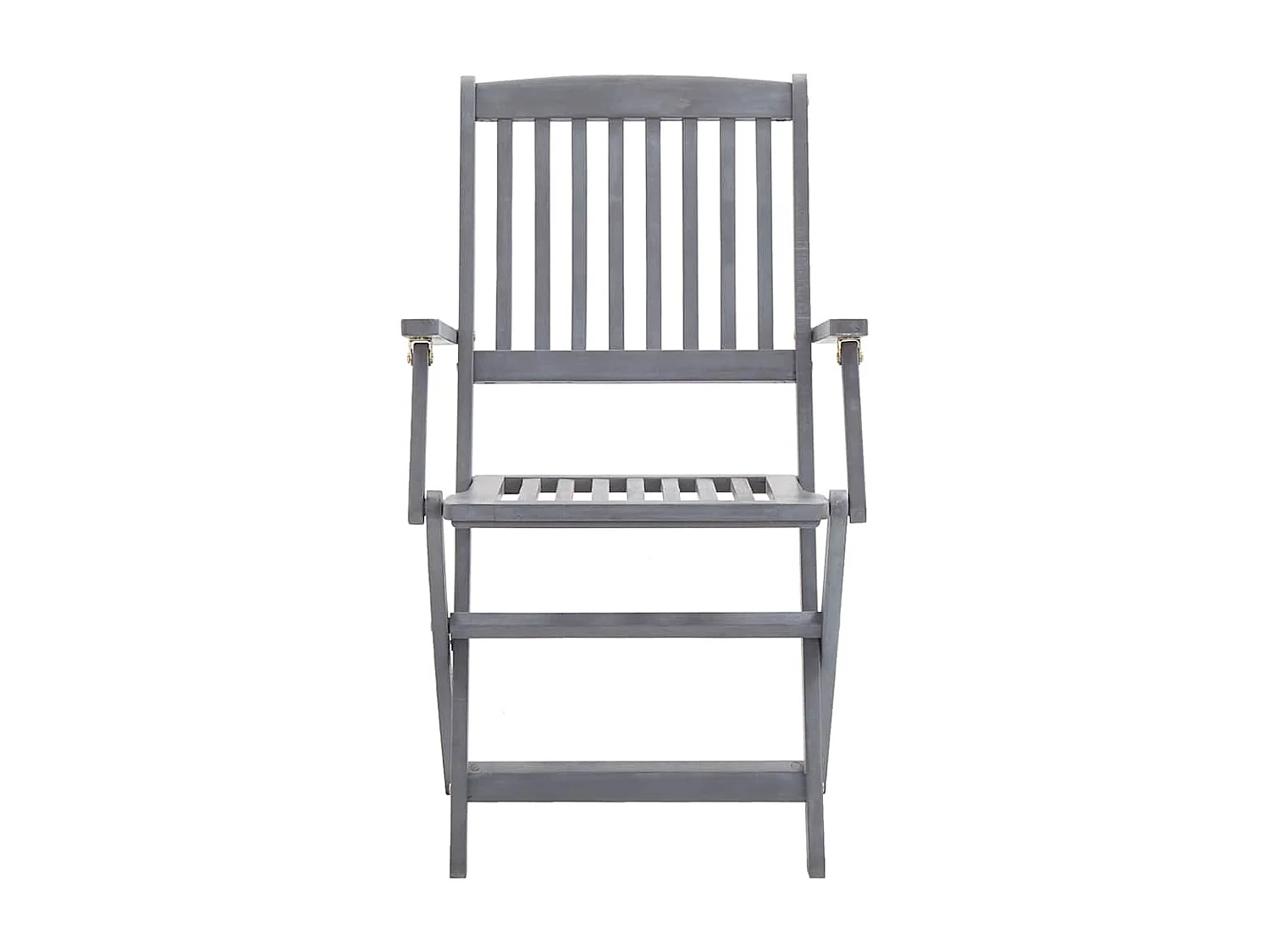 Chaises pliables d'extérieur lot de 6 Bois d'acacia solide