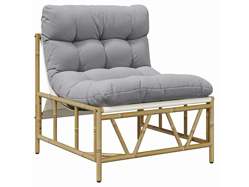 Sedie da giardino relax 2 pezzi con cuscino 60x80x71 cm in acciaio