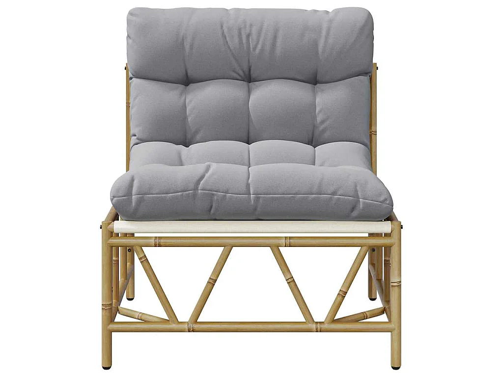 Sedie da giardino relax 2 pezzi con cuscino 60x80x71 cm in acciaio