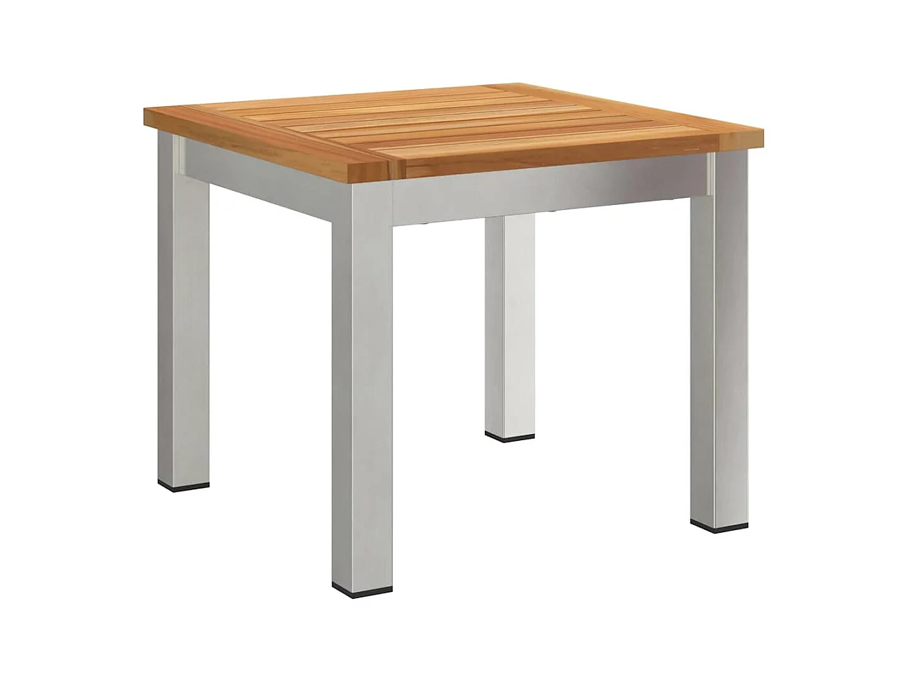 Set da pranzo da giardino da 3 pezzi in legno massello di acacia