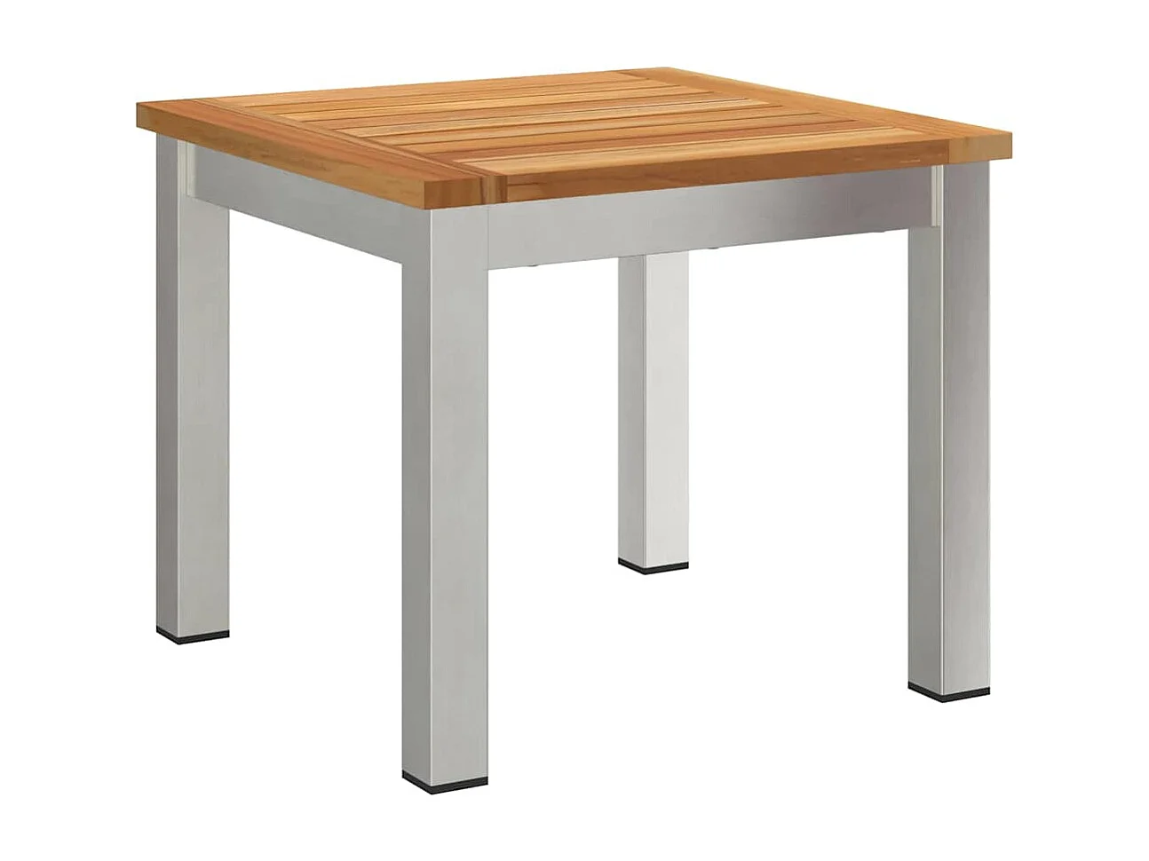 Ensemble de salle à manger de jardin 3 pièces en bois massif d'acacia