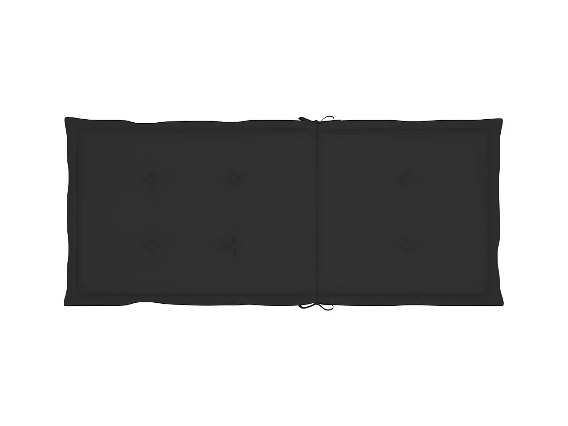 Chaise à bascule avec coussin Bambou