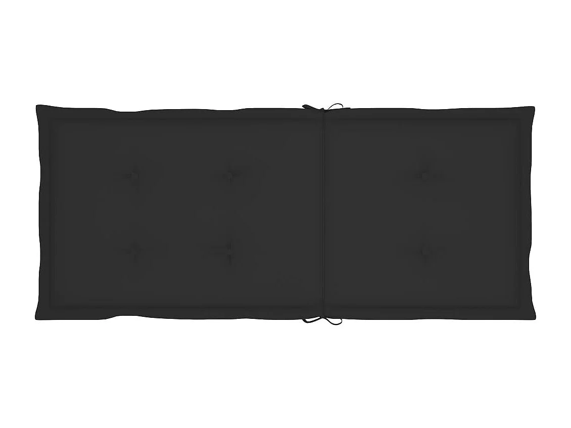 Chaise à bascule avec coussin Bambou