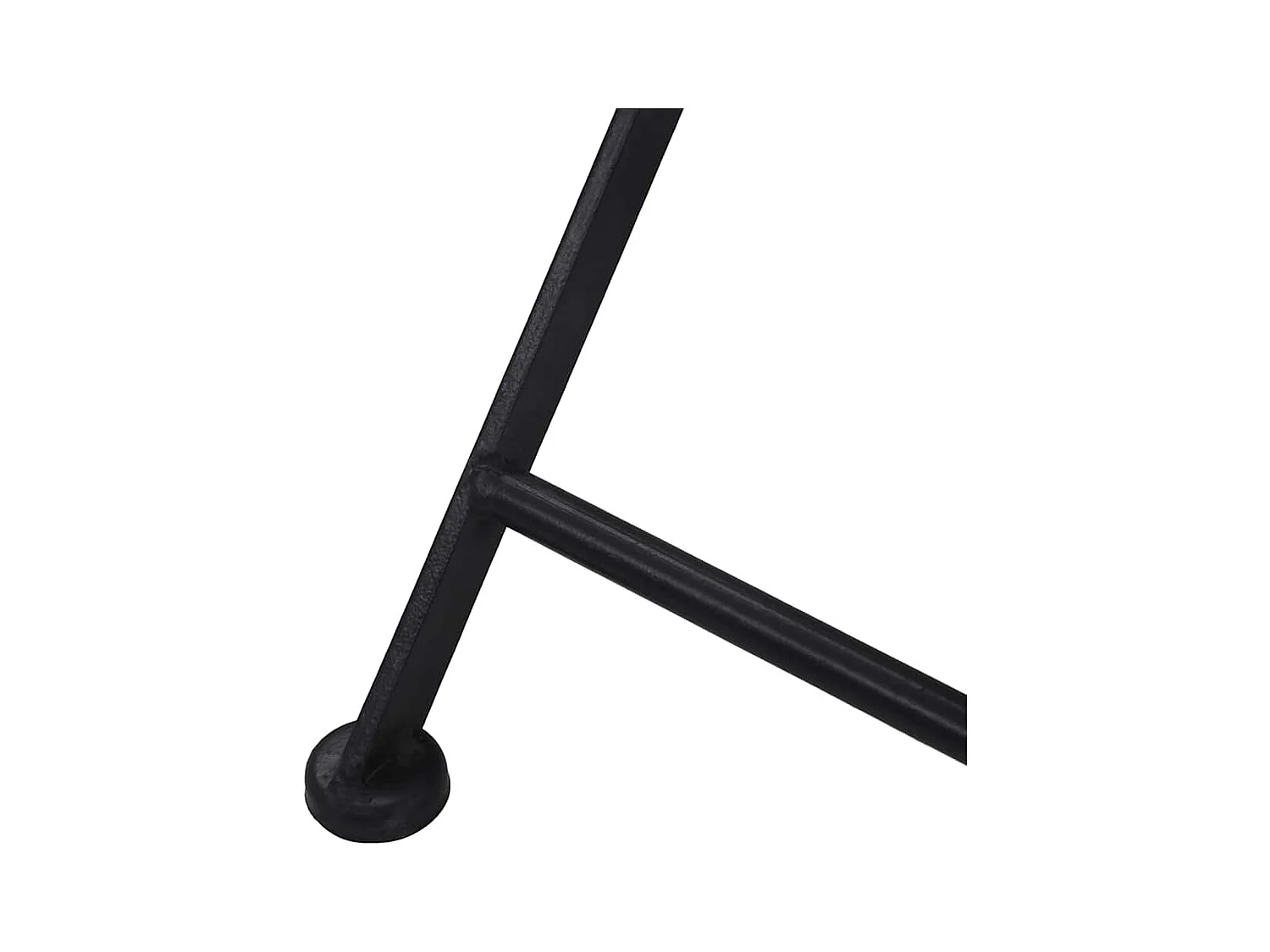 Chaises de bistrot mosaïque 2 pcs Gris