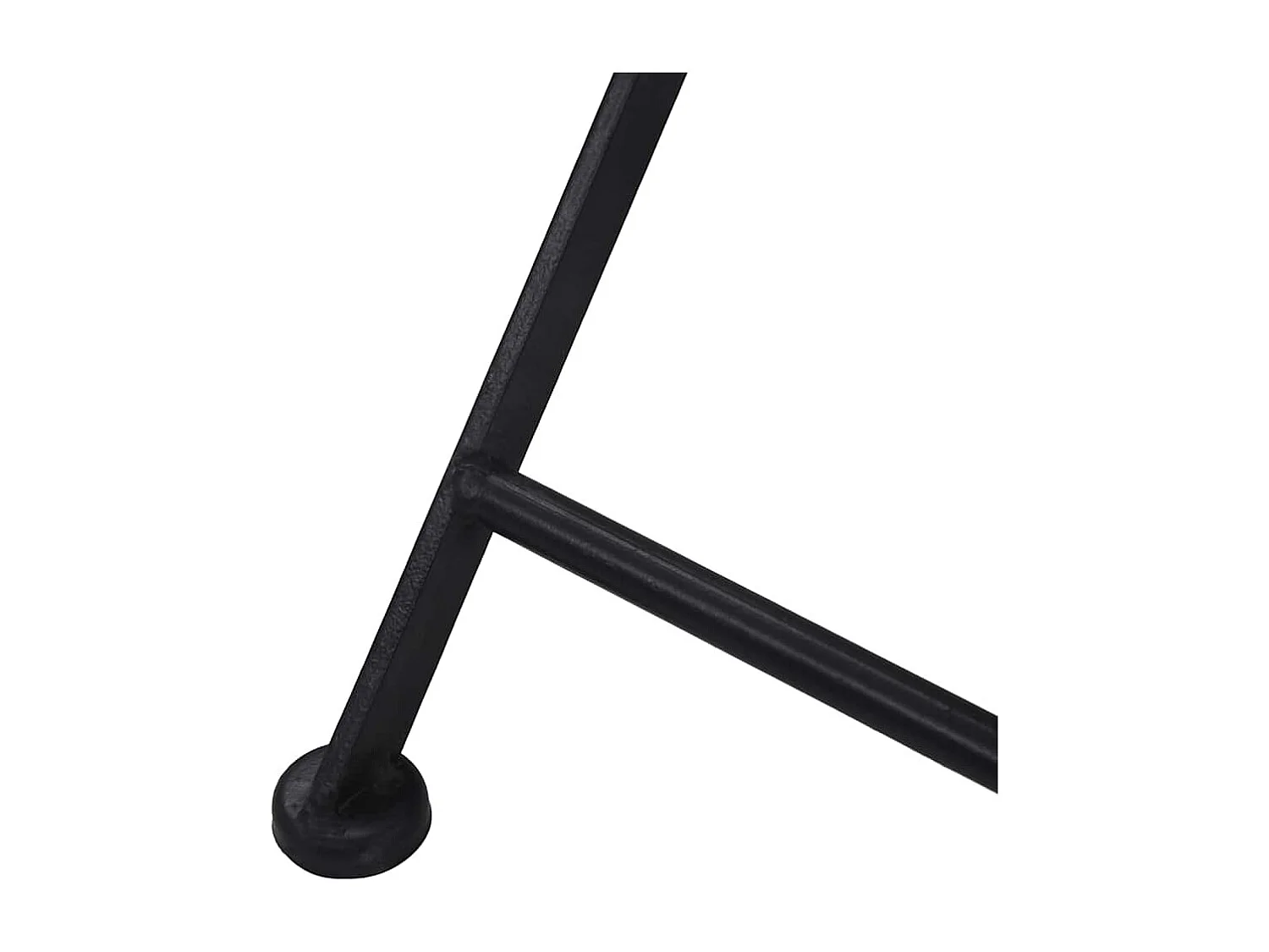 Chaises de bistrot mosaïque 2 pcs Gris