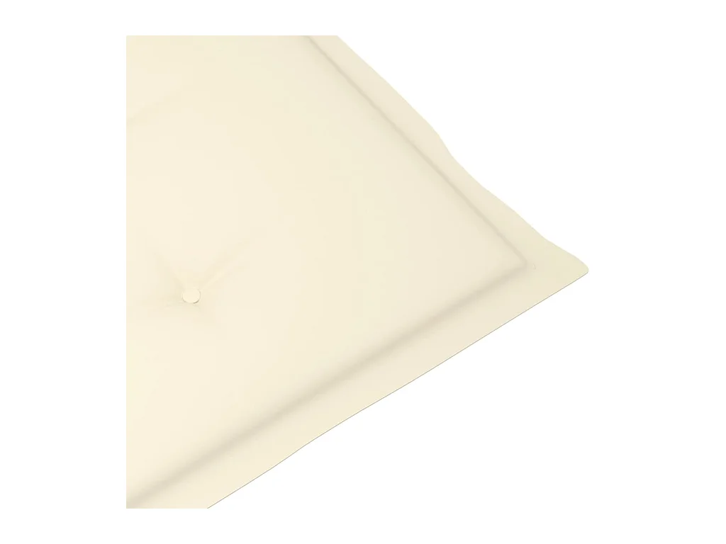 Chaise à bascule avec coussin Bambou