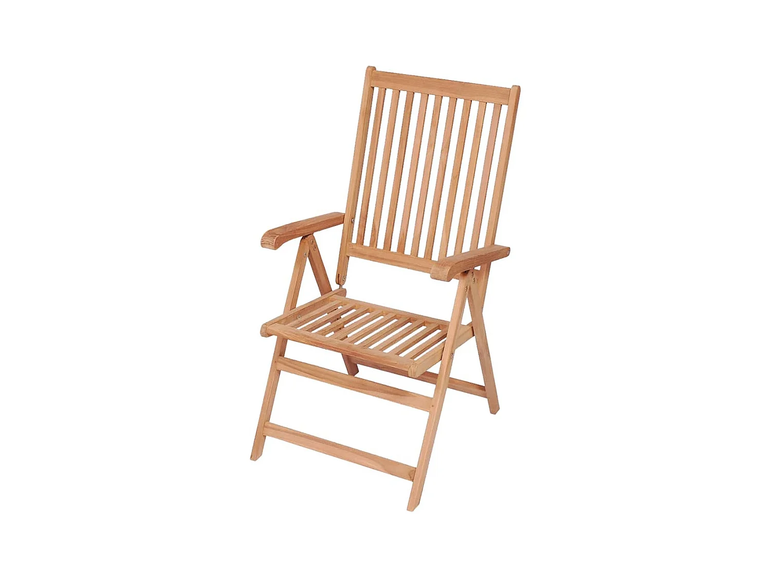 Chaises inclinables de jardin lot de 2 Bois de teck solide