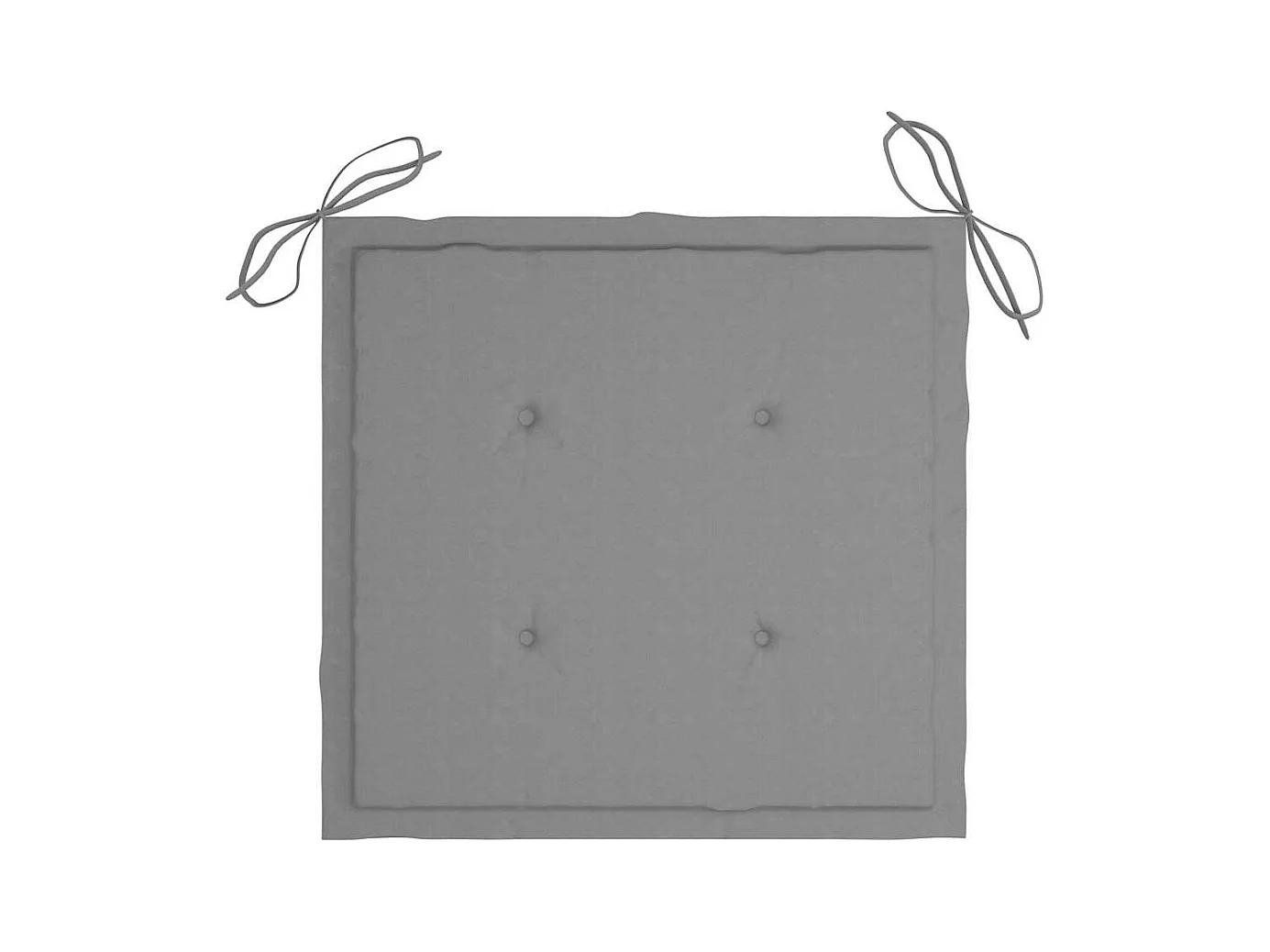 Chaises pliables d'extérieur lot de 4 et coussins Bois d'acacia