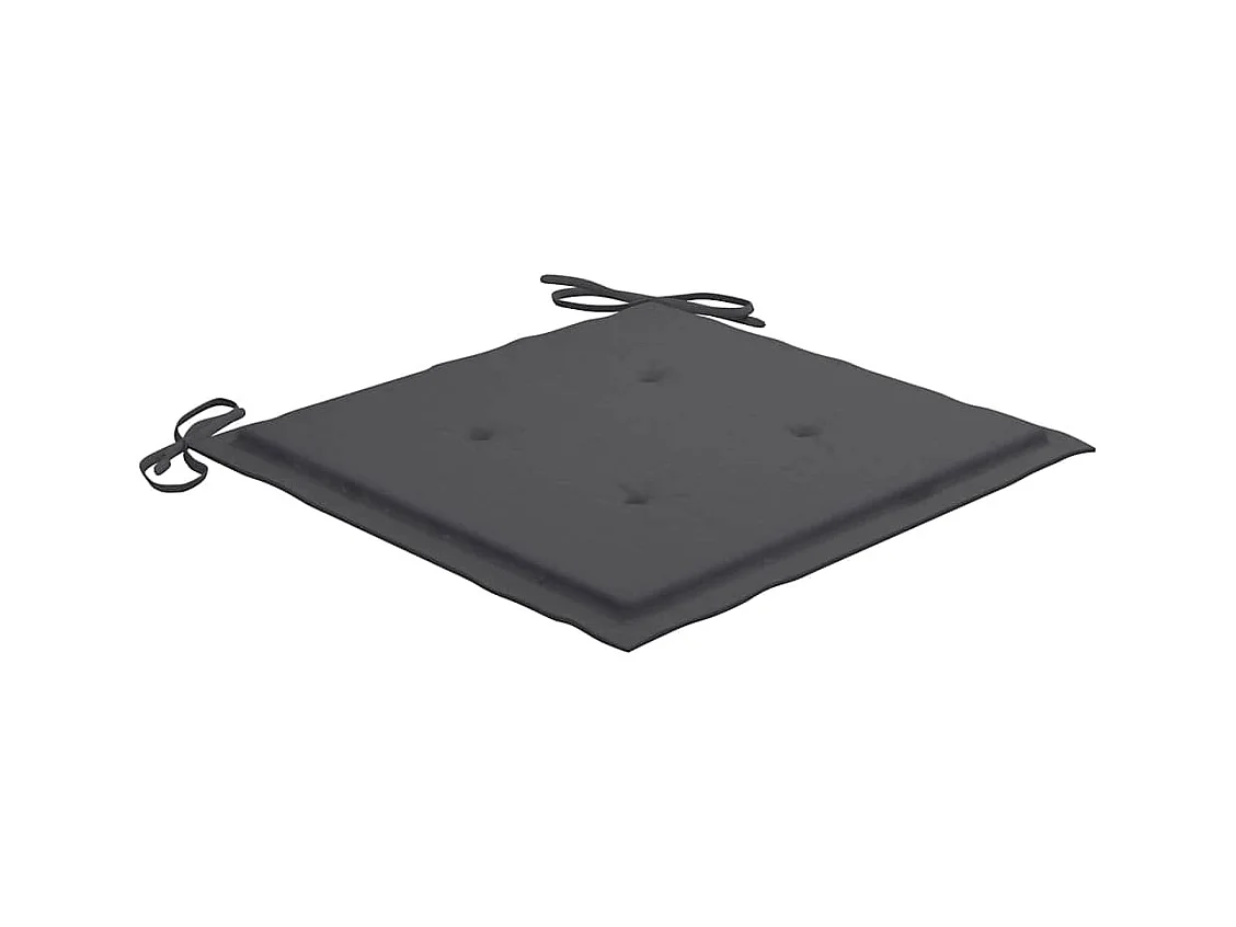 Chaises pliables d'extérieur lot de 4 et coussins Bois d'acacia