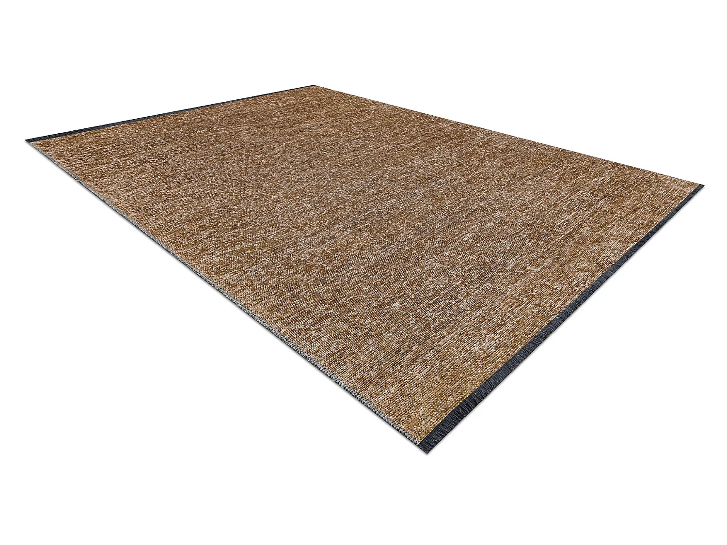 Tapijt FLORENCE 24021 Eenkleurig, glamour, plat geweven, franjes - don 175x270 cm