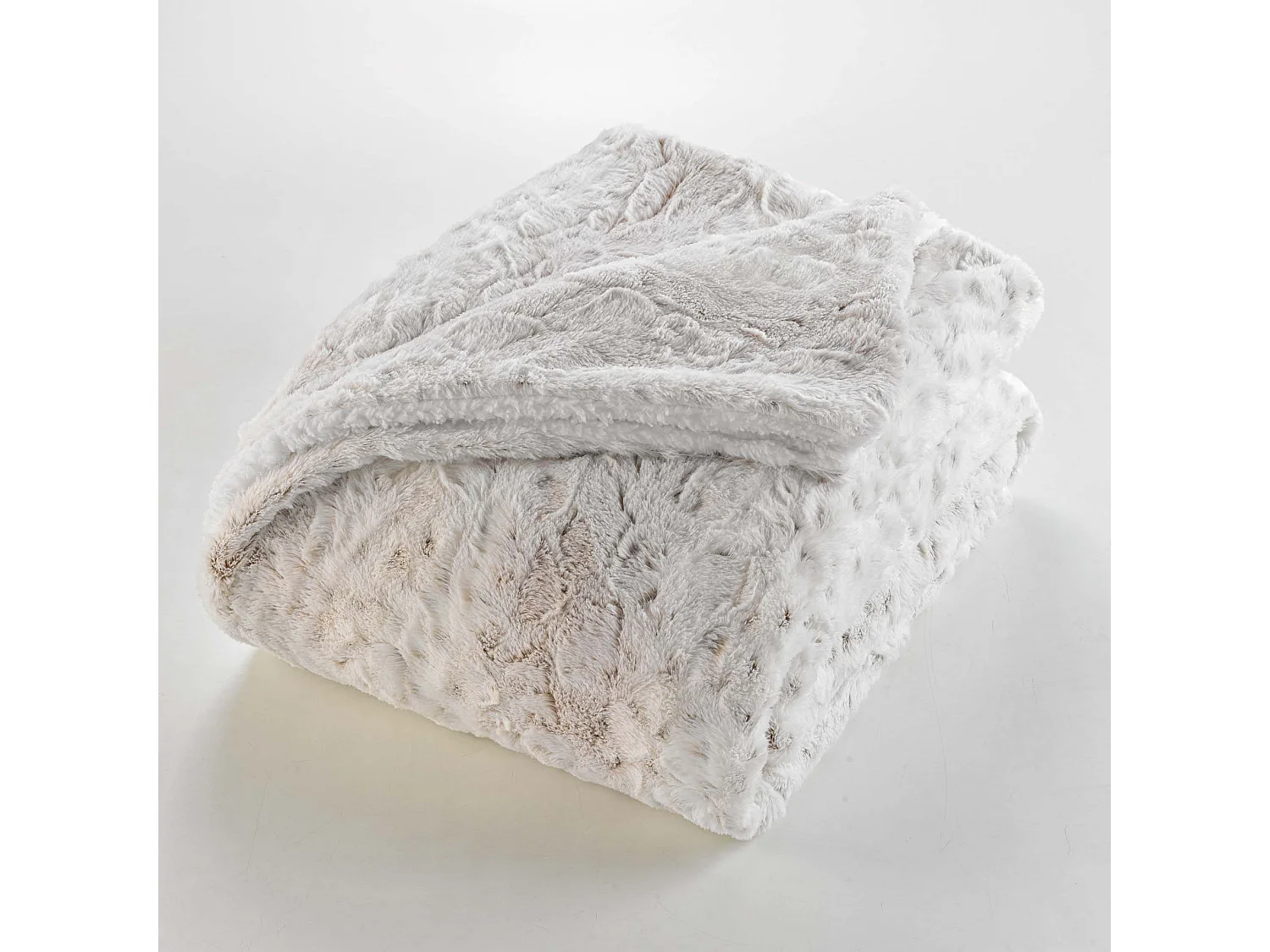 Plaid sherpa 125 x 150 cm Douceur alaska