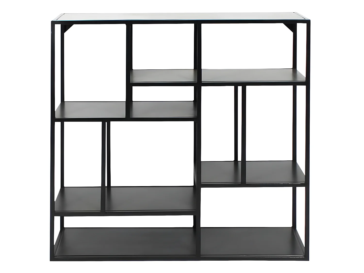 Etagère murale en métal noir Joshua