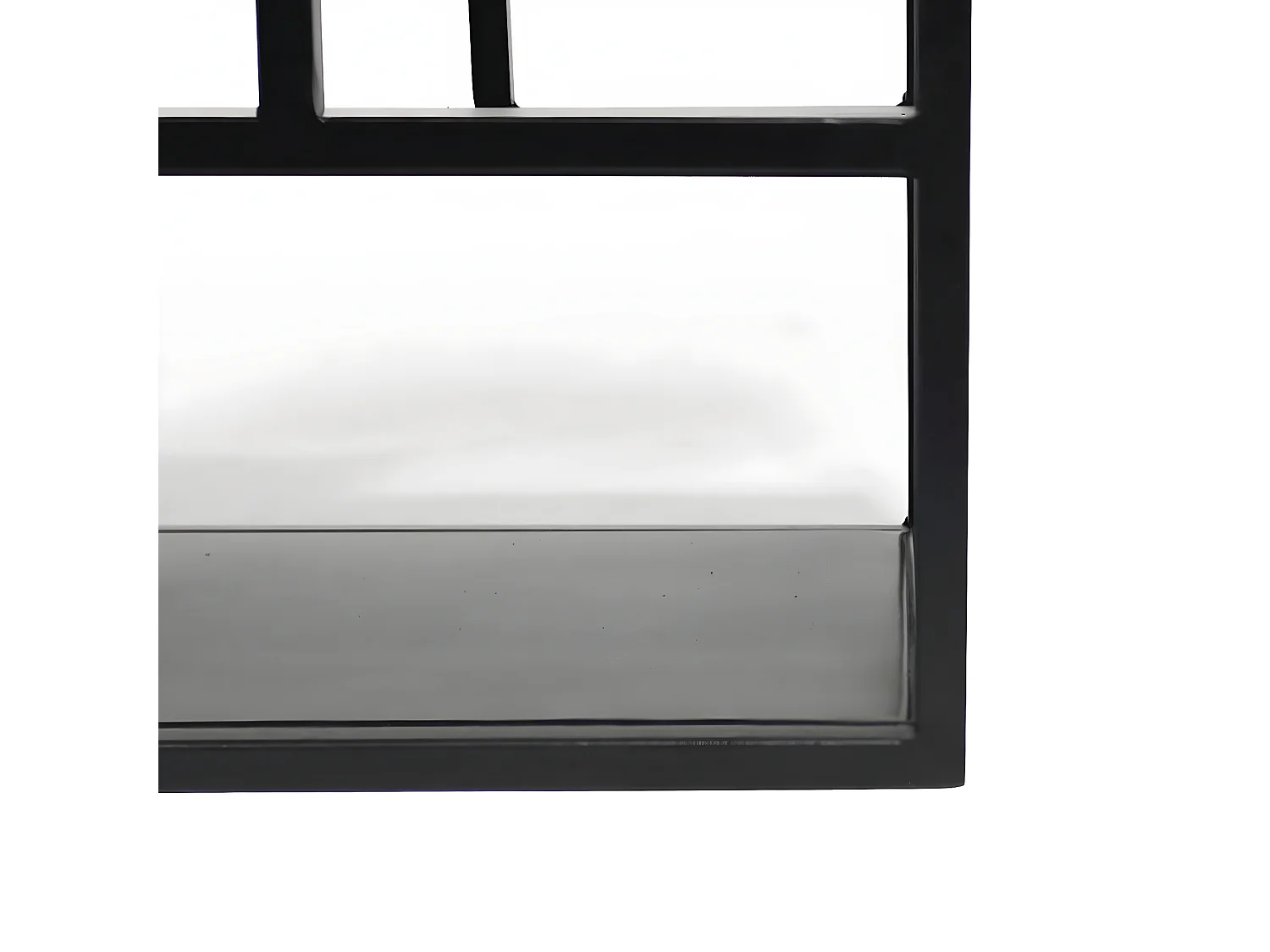 Etagère murale en métal noir Joshua