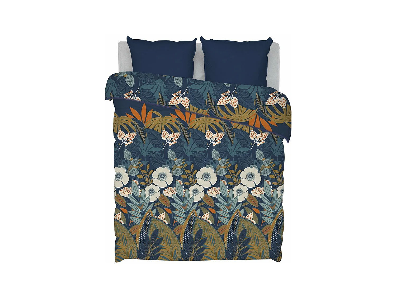 Couette imprimée La Florale - Chaude 350g/m2 - 140x200cm