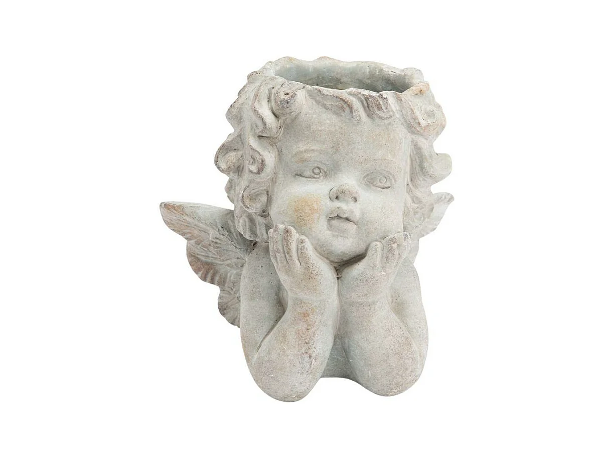 Cache pot ange naturel