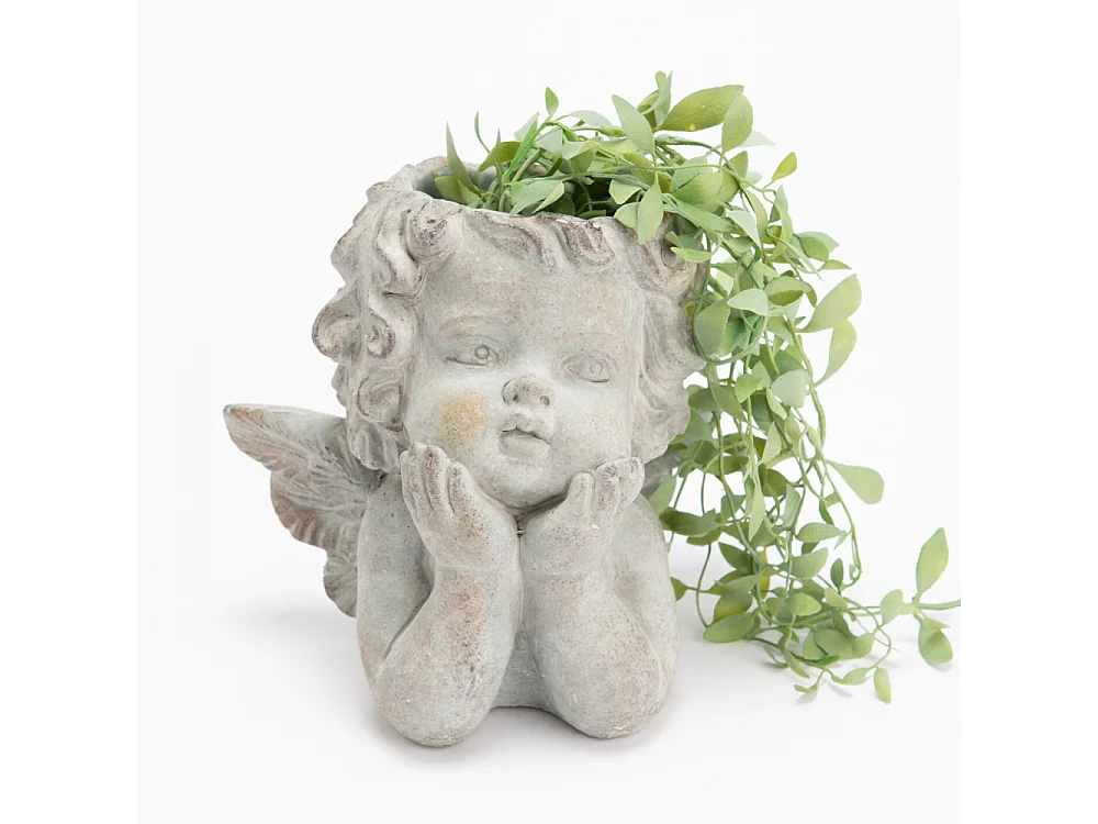 Cache pot ange naturel