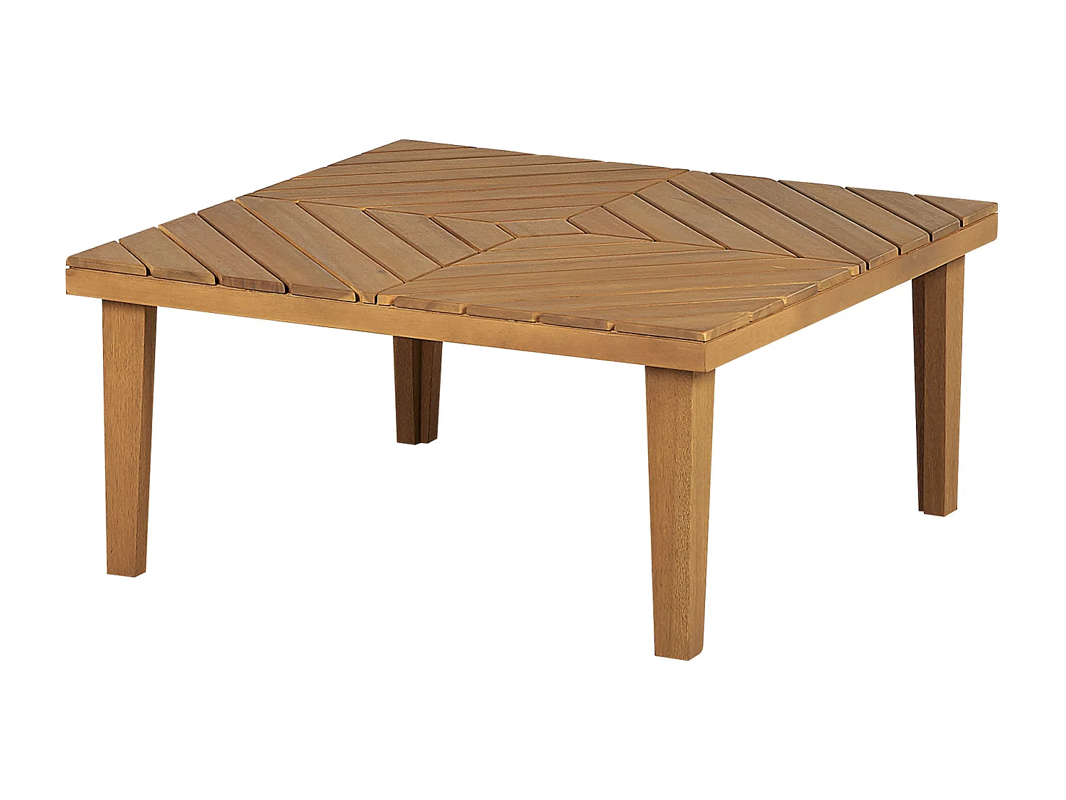 Ensemble pour bistro avec coussins BARATTI Acacia Marron