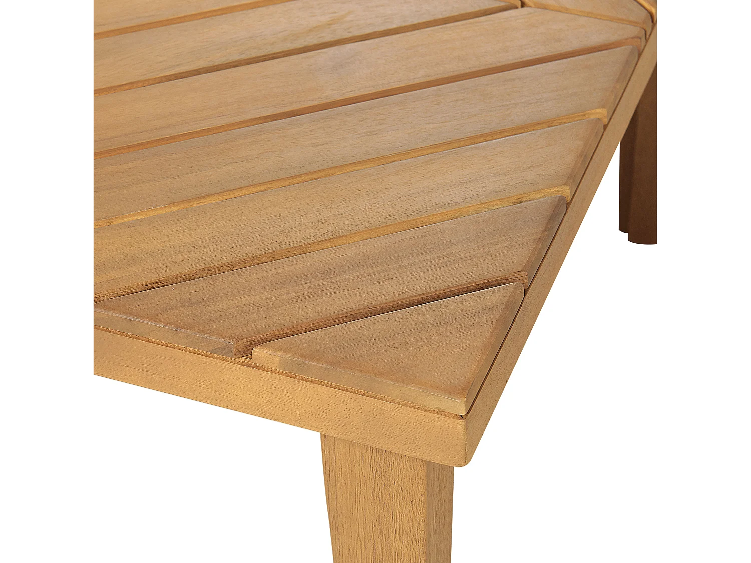 Ensemble bistrot avec coussins BARATTI Acacia Marron