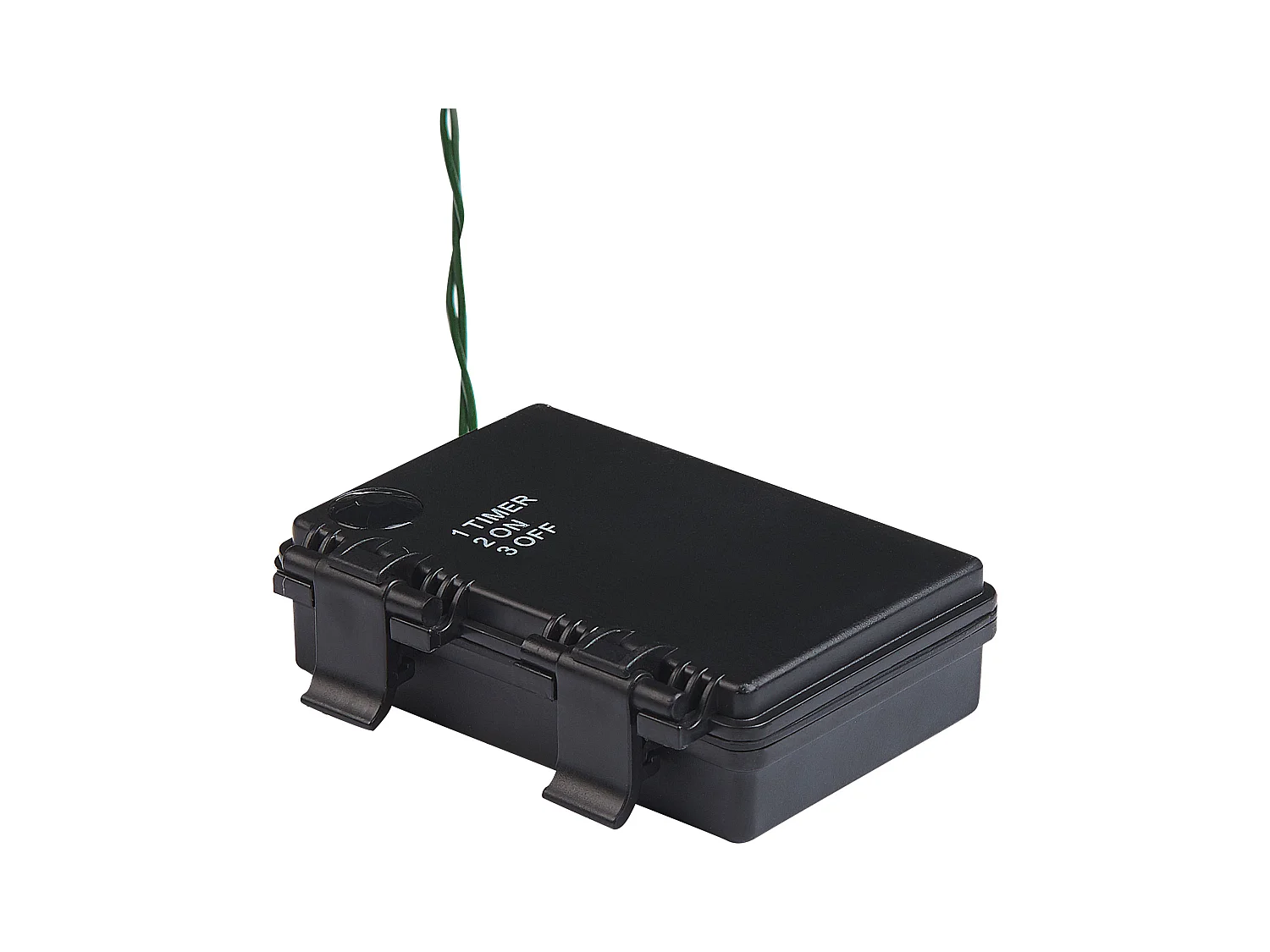 Künstlicher Weihnachtsbaum im Jutesack grün 90 cm LED Lichter gefrostet Maligne