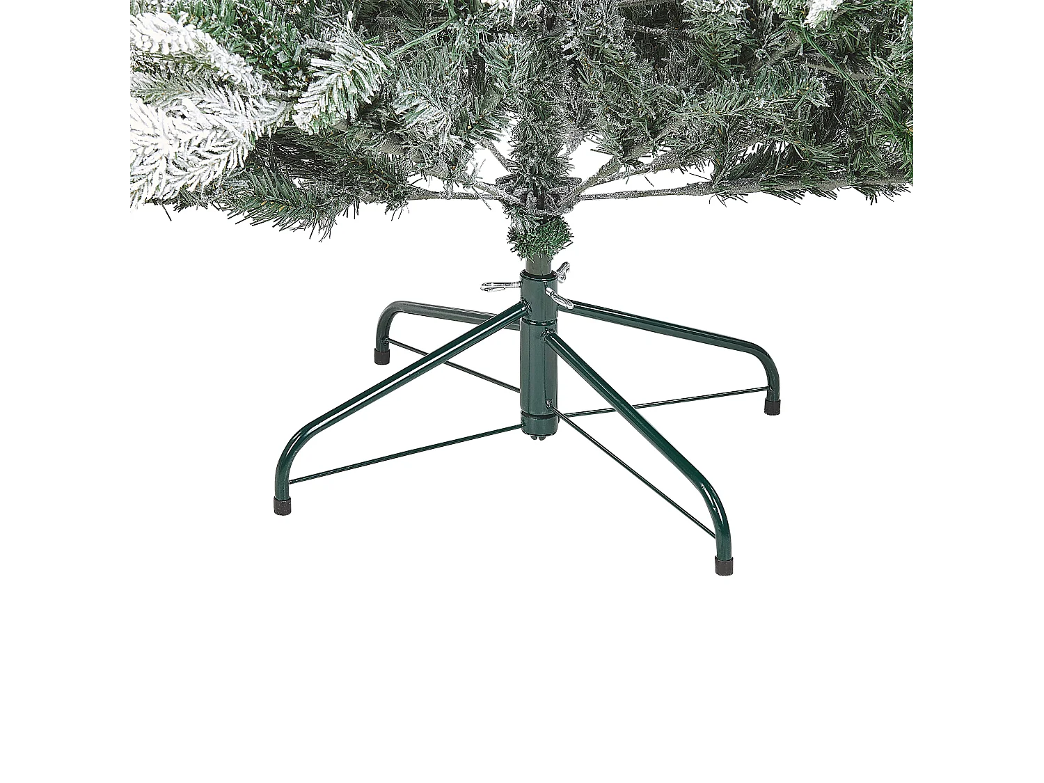 Árvore de natal com iluminação 180 cm branca MIETTE