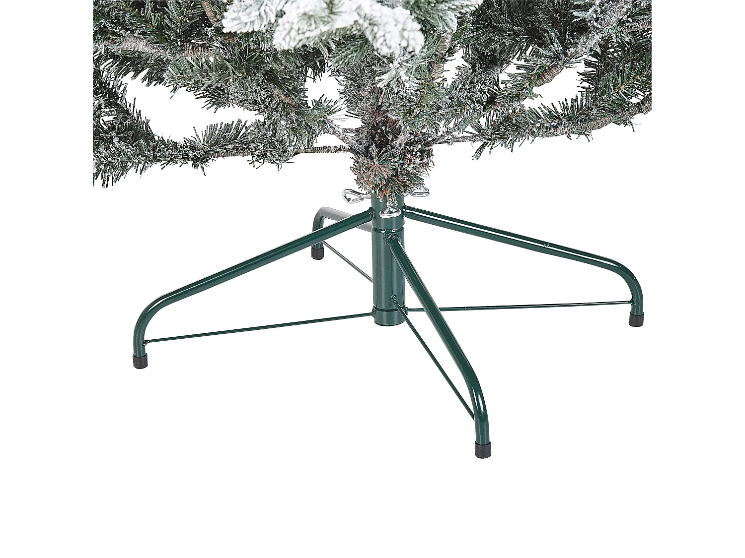 Árvore de natal com efeito de neve 180 cm branca BRISCO