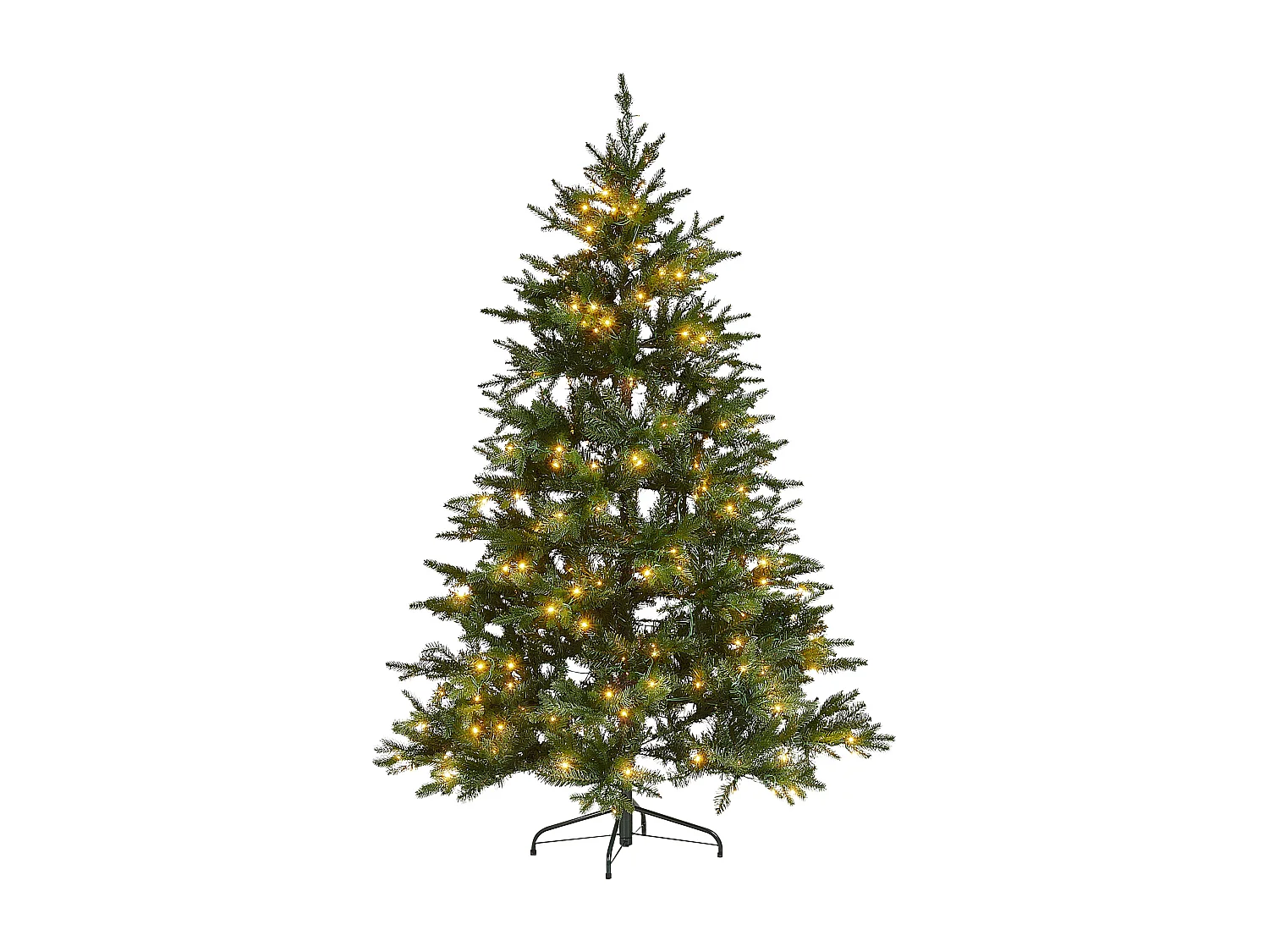 Albero di Natale LED verde 180 cm FIDDLE