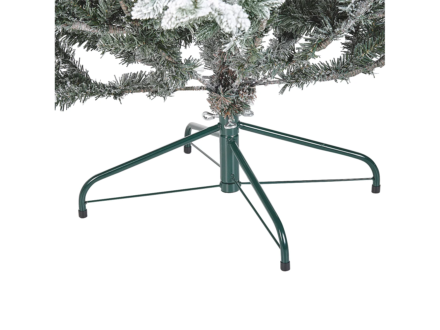 Albero di Natale bianco e verde 210 cm BRISCO
