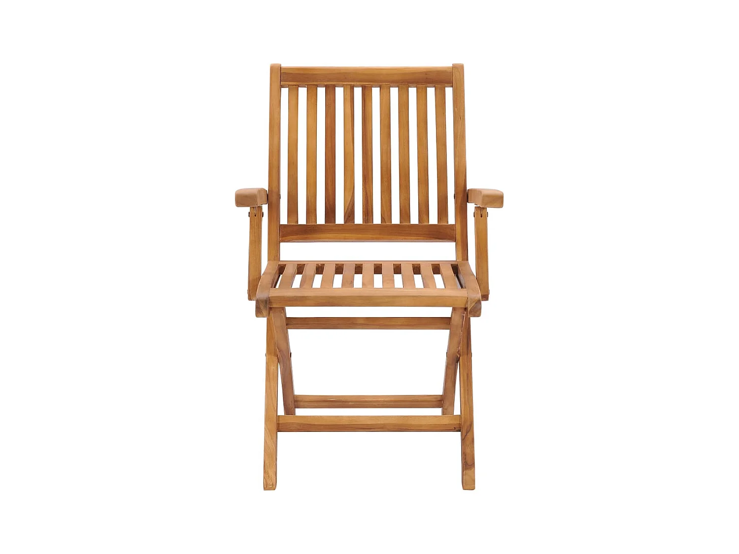 Chaises de jardin lot de 2 et coussins anthracite Bois de teck