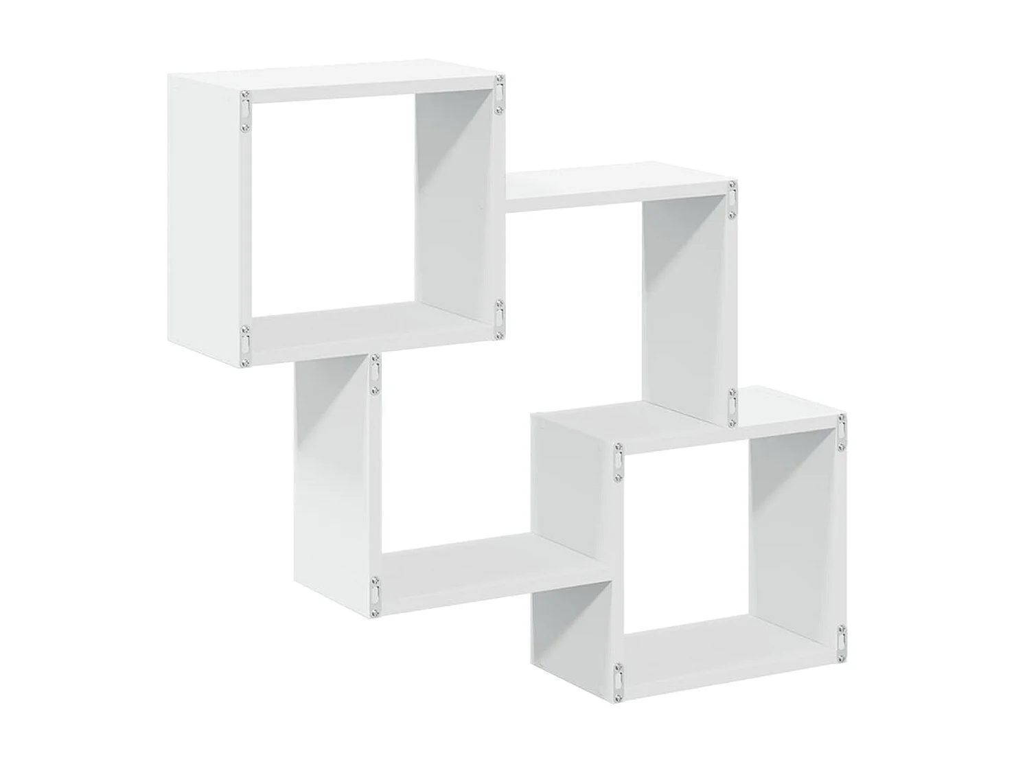 Wandschrank 78x18x71 cm weiß Holzwerkstoff