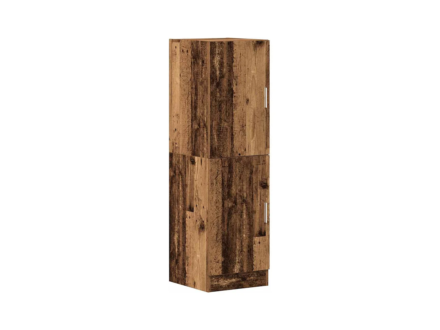 Ensemble d'armoires de cuisine 2 pcs vieux bois