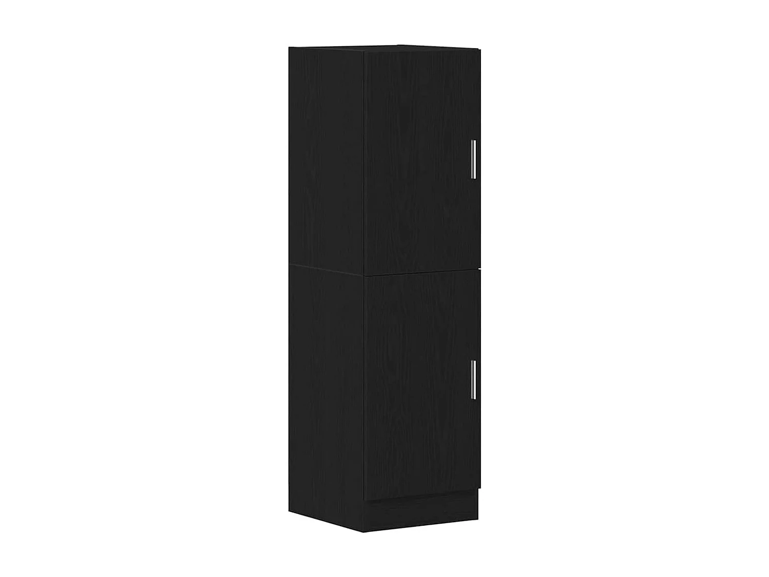 Ensemble d'armoires de cuisine 3 pcs noir bois d'ingénierie