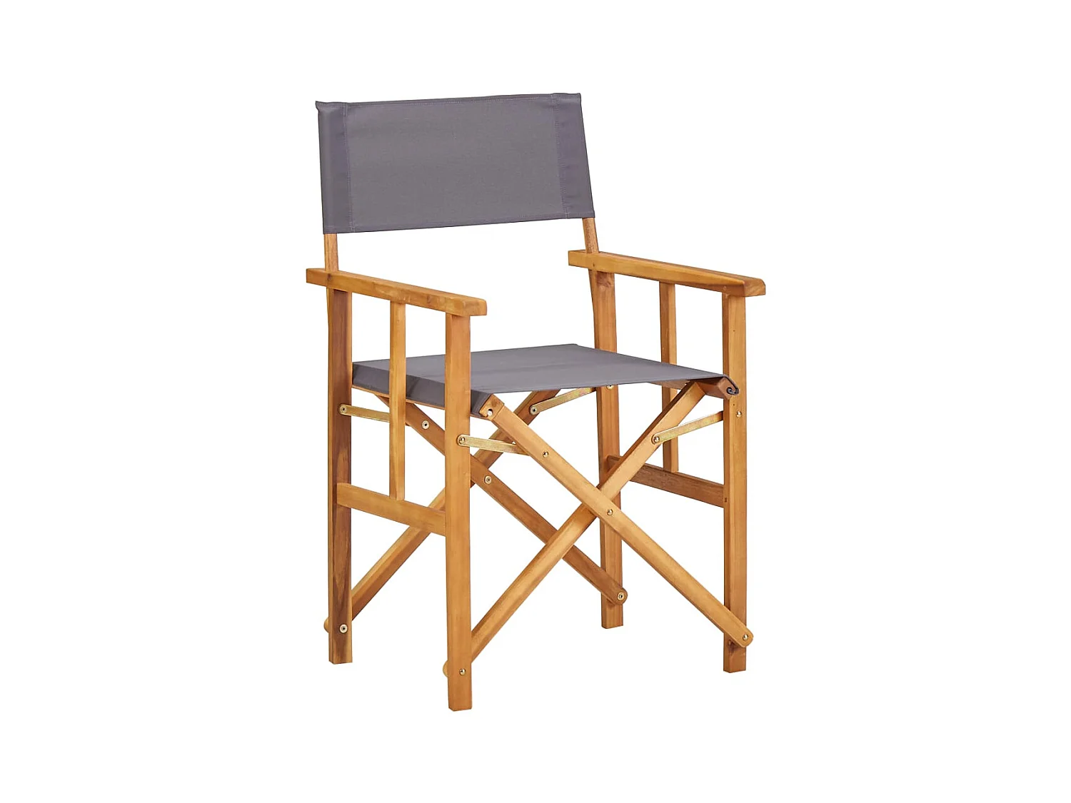 Chaise de metteur en scène Bois massif d'acacia