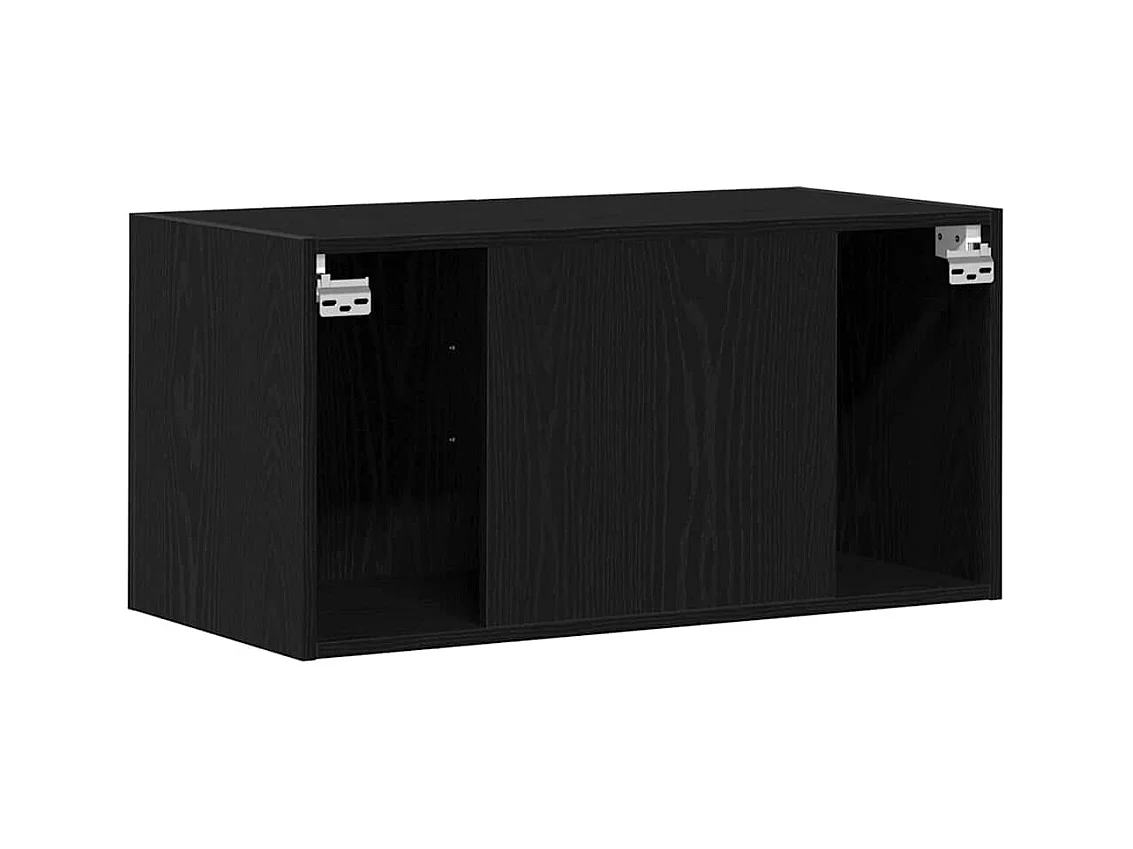 Pensile in rovere nero 80x39x40 cm in legno ingegnerizzato