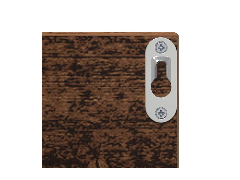 Étagères Murales 2 pcs Bois ancien 80 x 11,5 x 18 cm