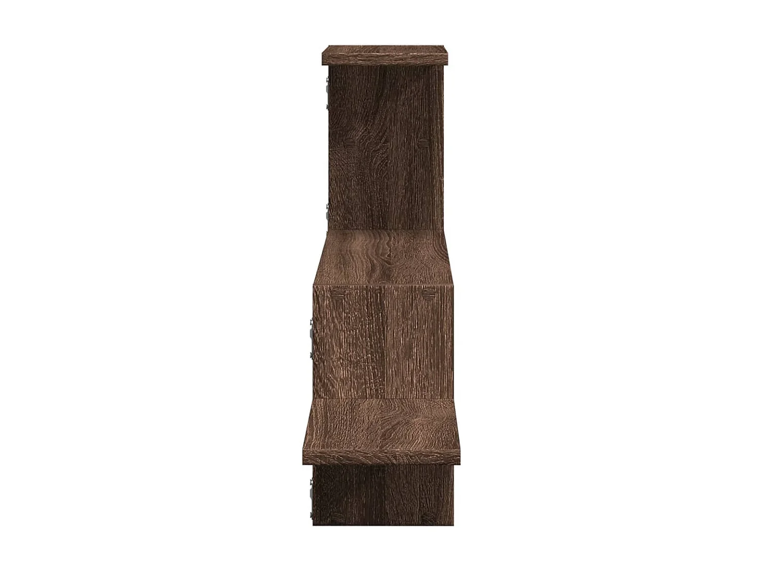 Étagère murale chêne marron 104x15x49 cm bois d'ingénierie
