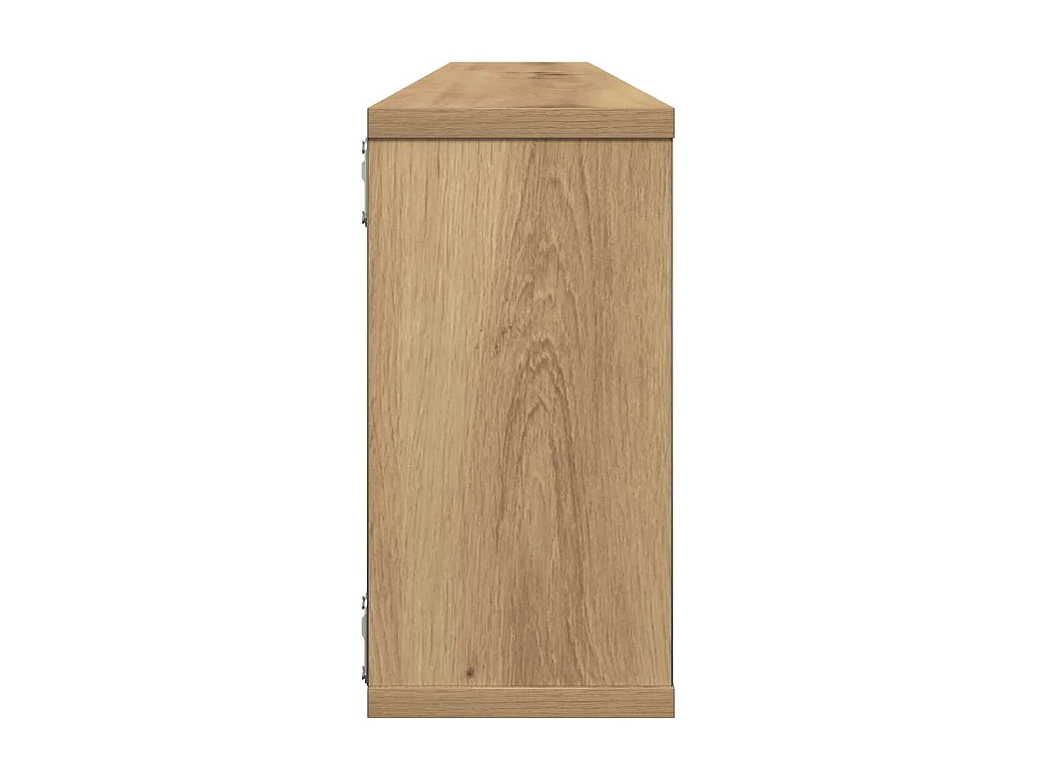 Étagères cube murales 2 pcs chêne artisanal bois ingénierie