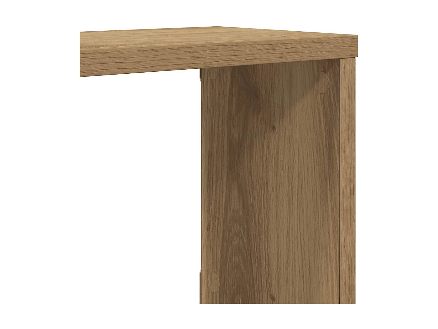 Étagères cube murales 2 pcs chêne artisanal bois ingénierie