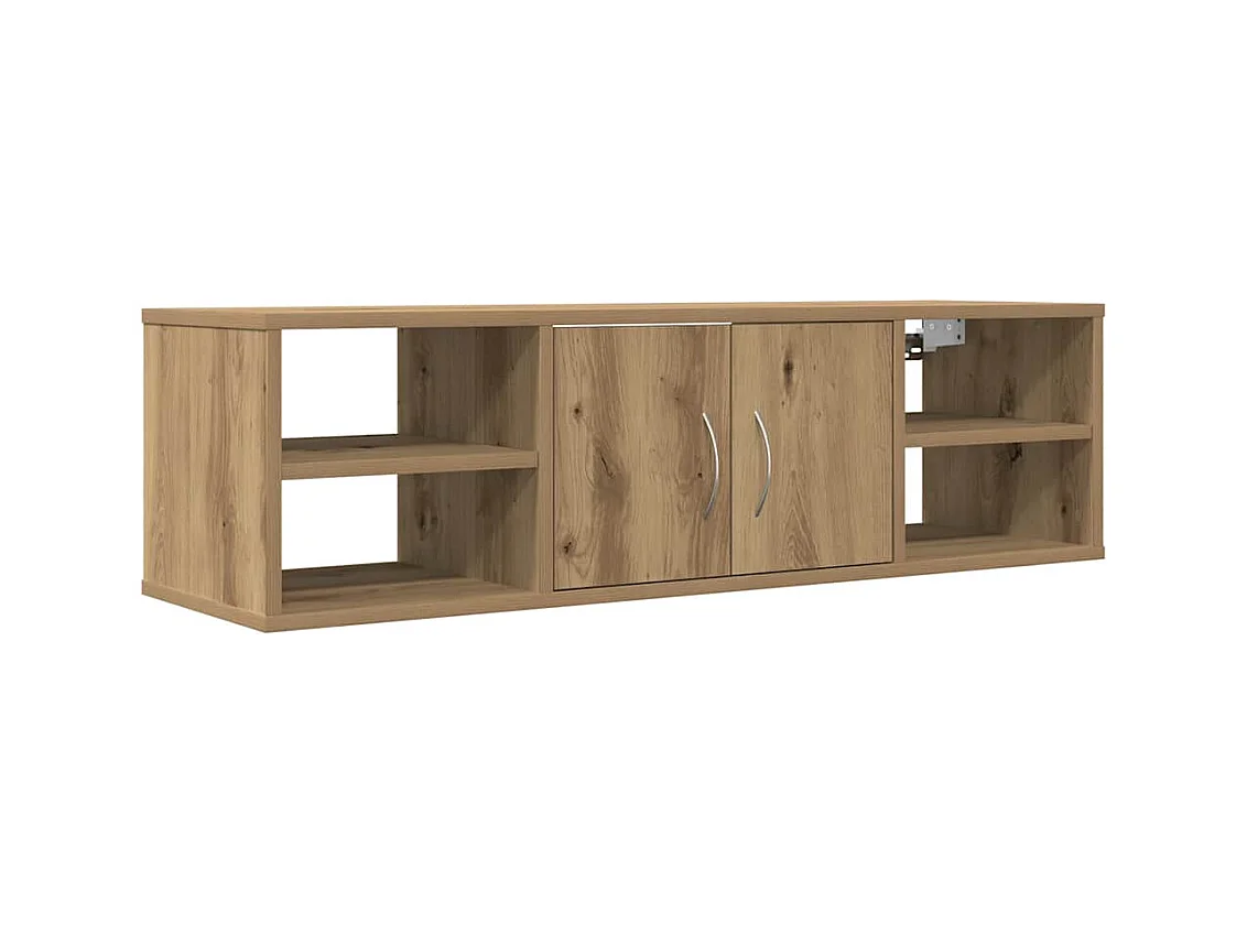 Armoire murale chêne artisanal 101x30x29 cm bois d'ingénierie