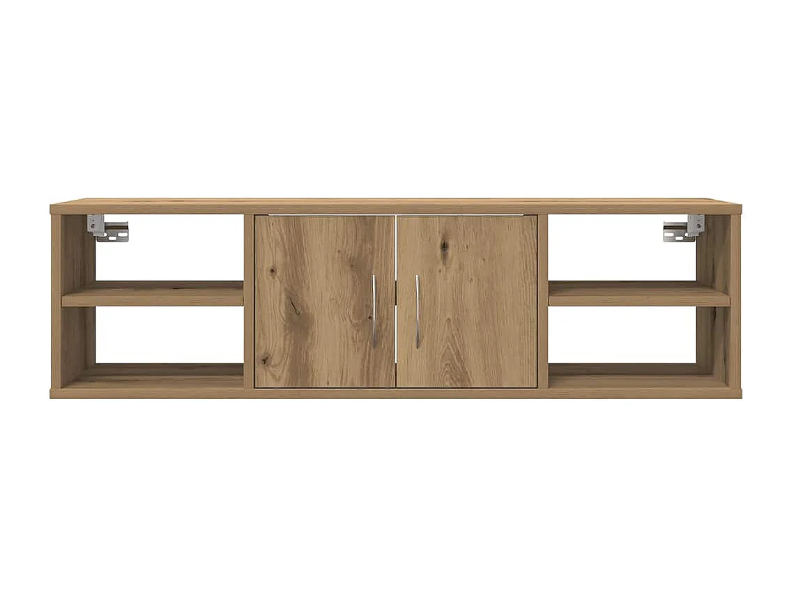 Armoire murale chêne artisanal 101x30x29 cm bois d'ingénierie