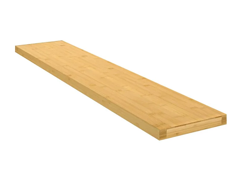 Étagère murale 100x20x4 cm bambou