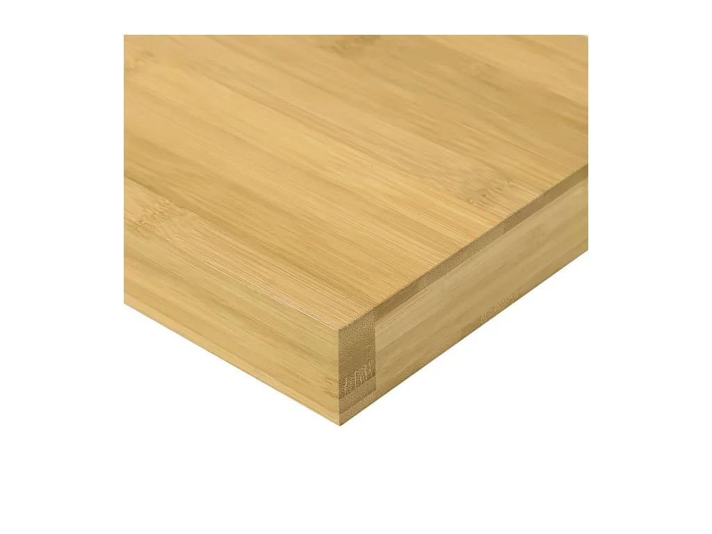 Étagère murale 100x20x4 cm bambou