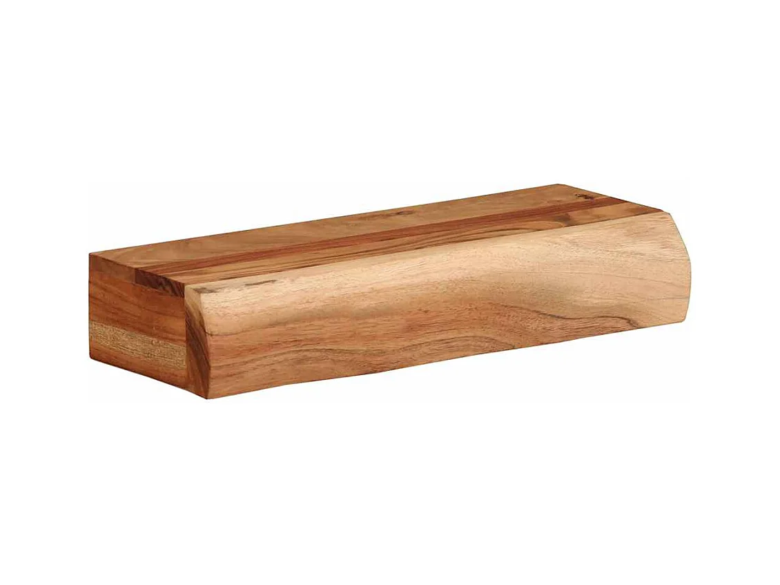 Wandplanken 2 stuks 40x17x8cm massief acaciahout