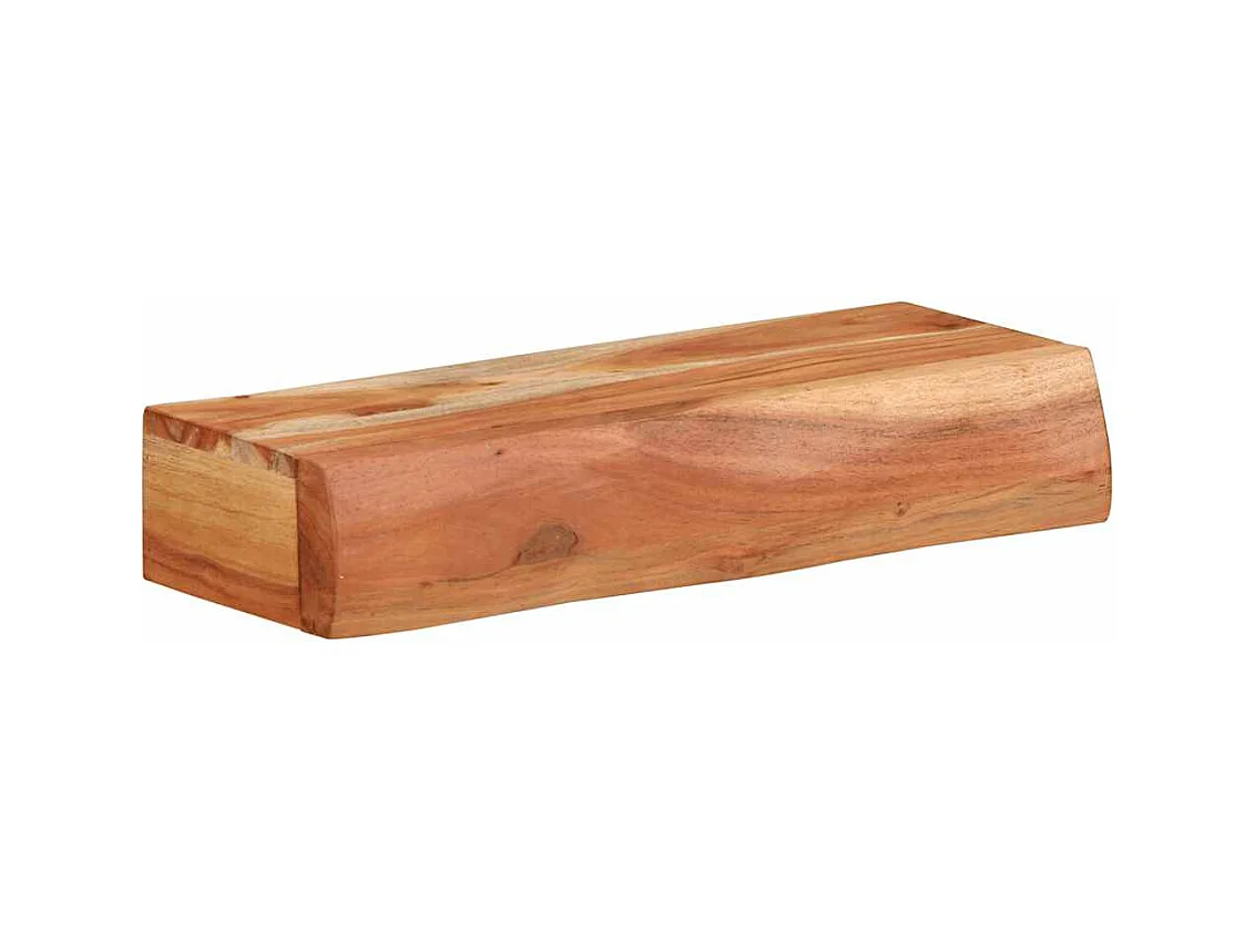 Wandplanken 2 stuks 40x17x8cm massief acaciahout